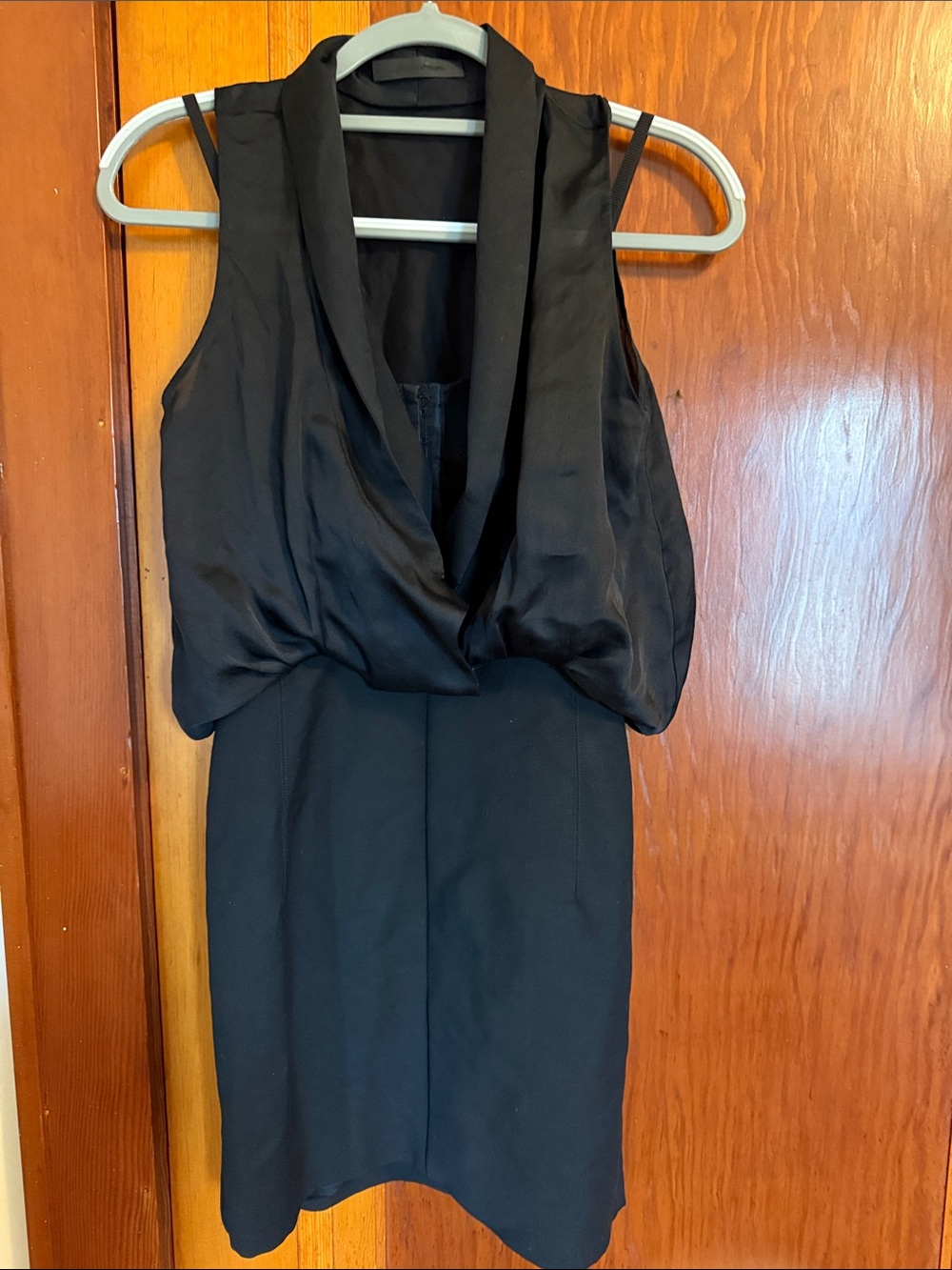 Alexander Wang Rare Authentic Sample Draped Corset Halter Mini Dress